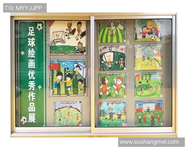 心中偶像的绿茵梦幻绘画展现足球明星的激情与荣耀